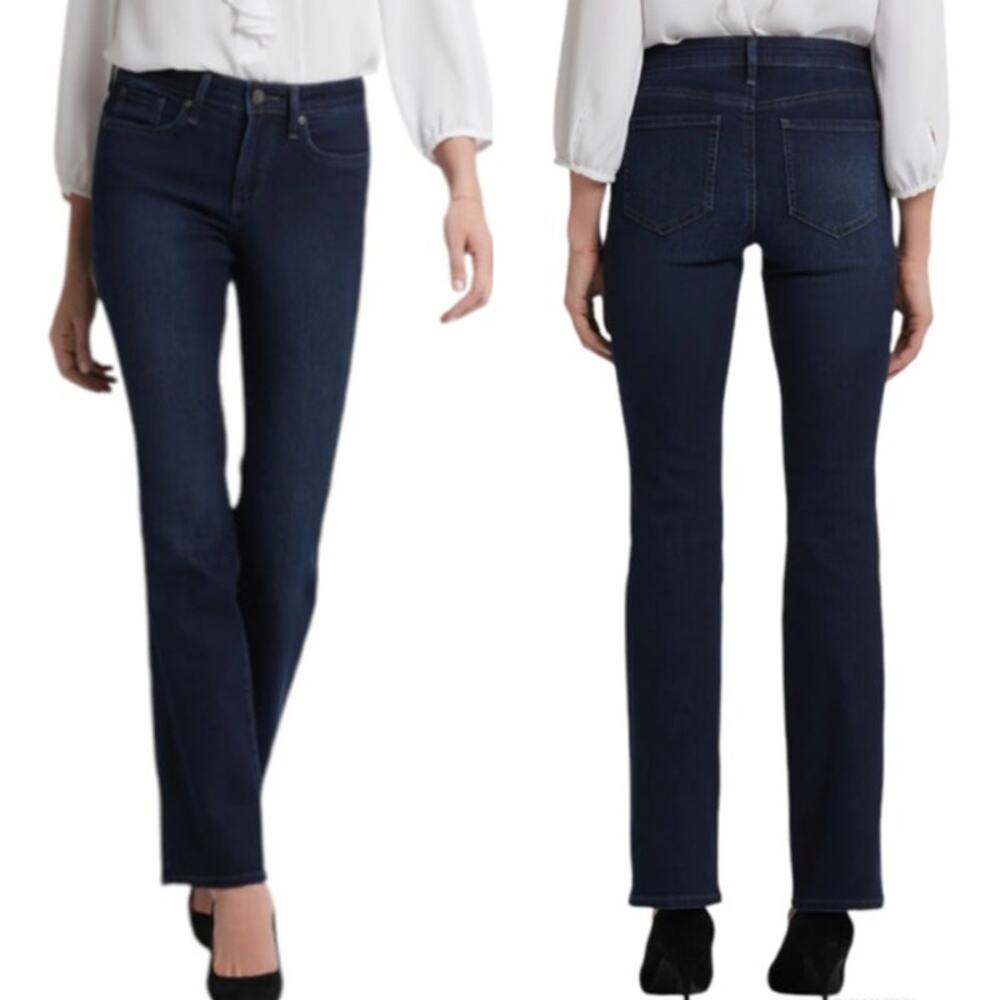 NYDJ Barbara Dark Wash Bootcut Jeans Size 6